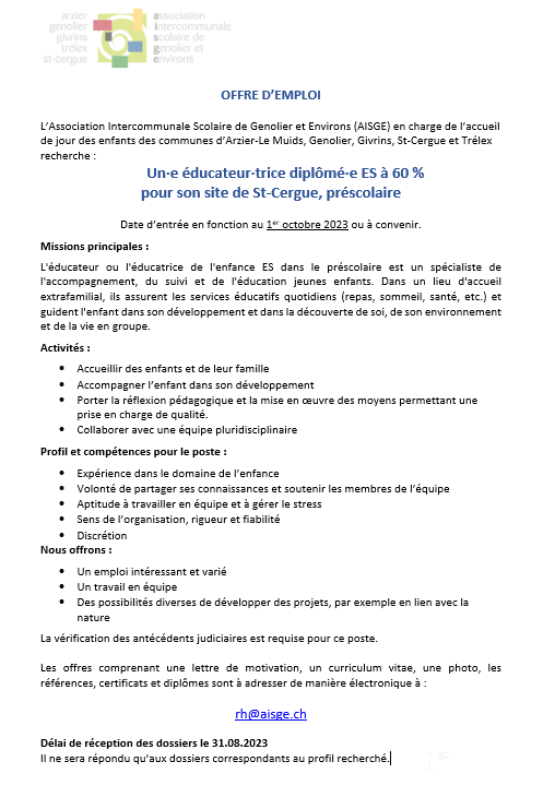 Annonce EDE NUGA LPE