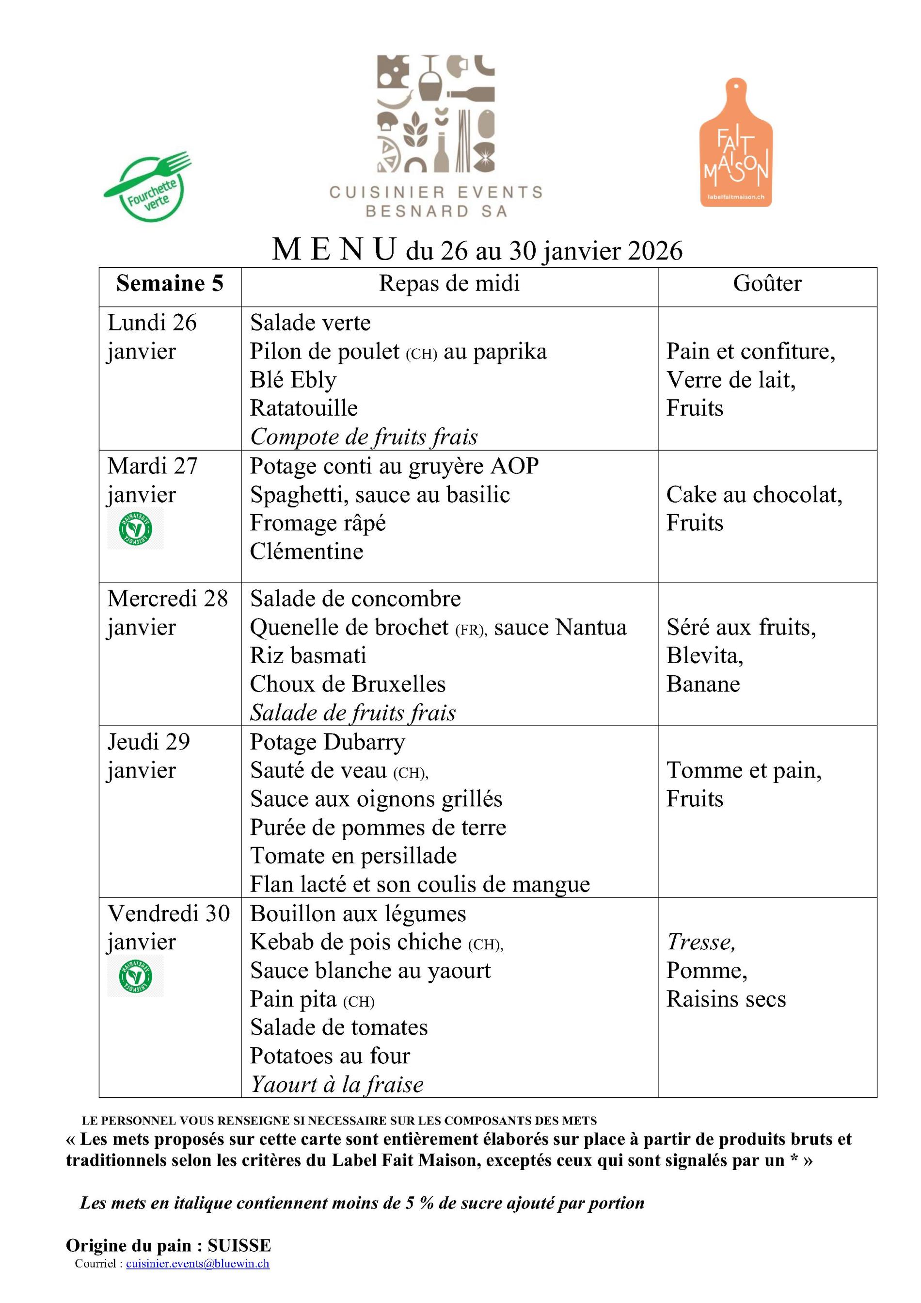 Menus semaine 5FV+goûter-AISGE