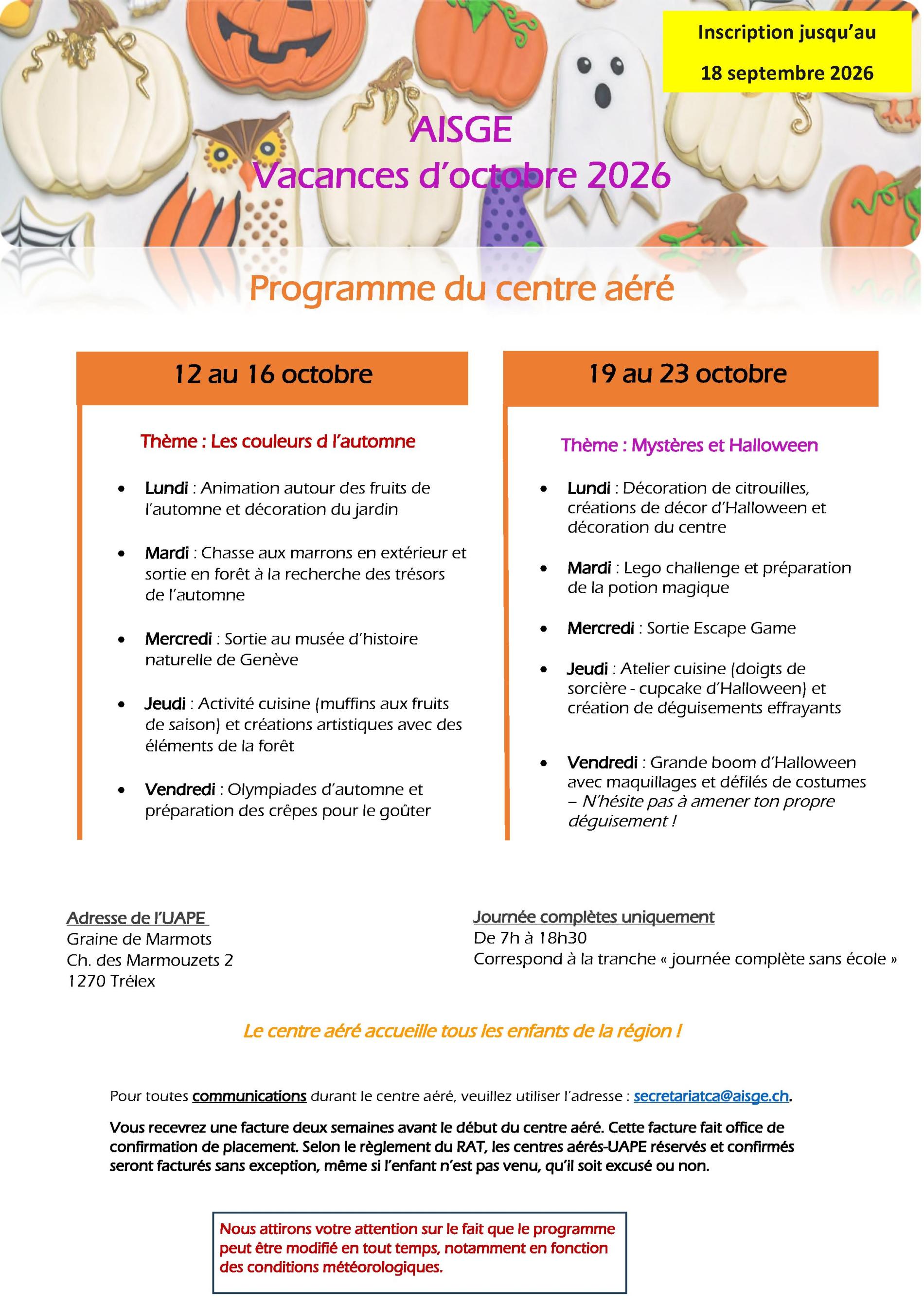 programme